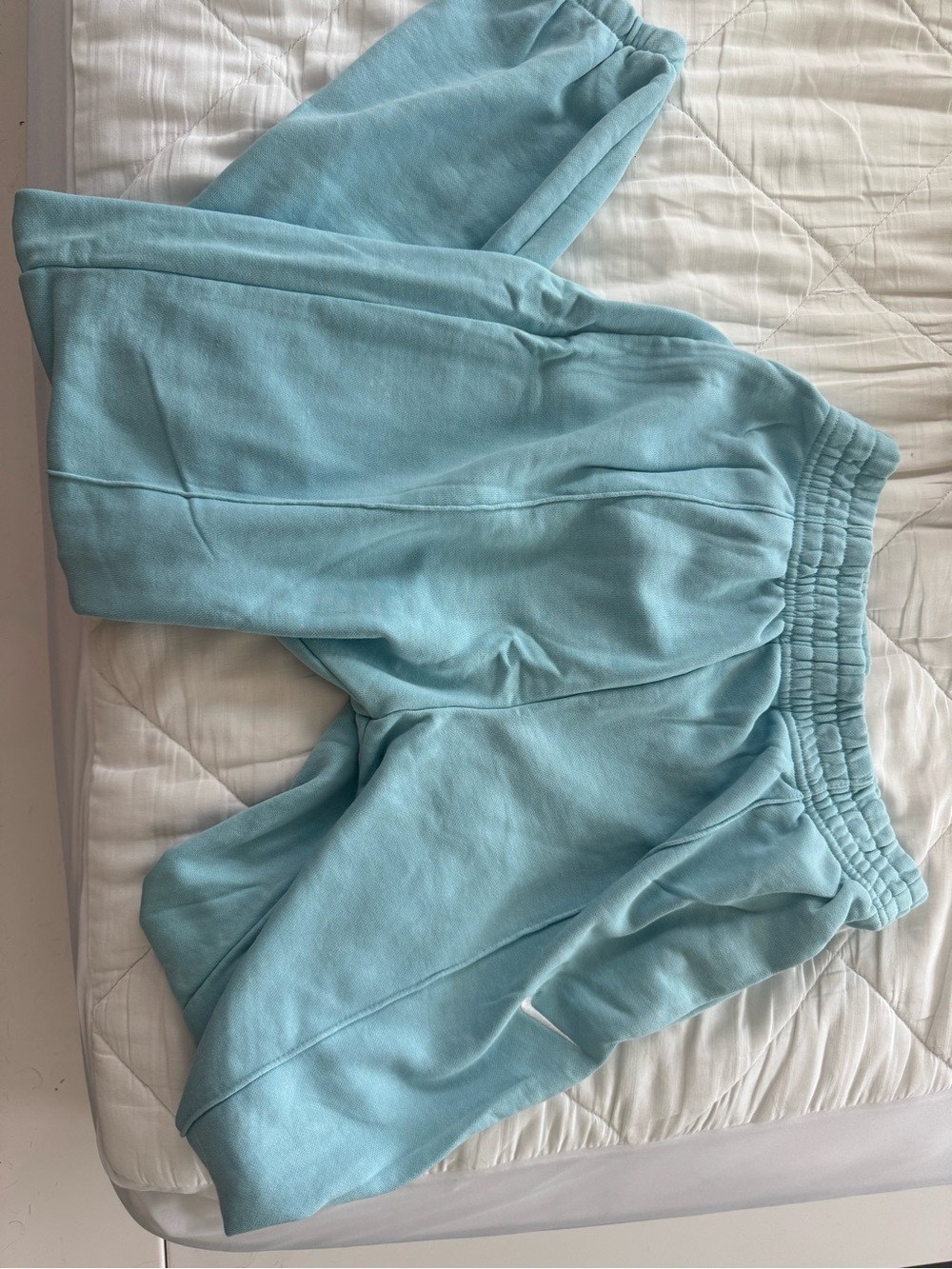 Nike womens Blue Elastic-Waist Sweatpants